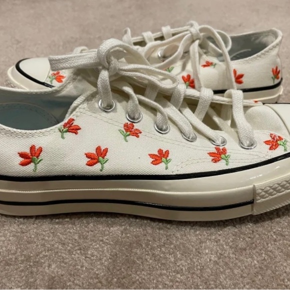 Chuck 70 bright Egret/Poppy/black low top (FINAL PRICE) - Picture 5 of 15